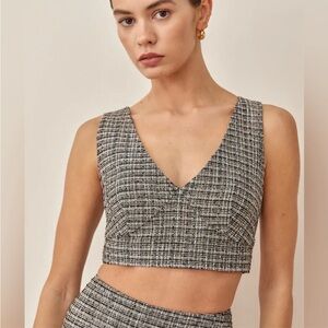 REFORMATION Zuri Sleeveless Top - Like New, Size 2
